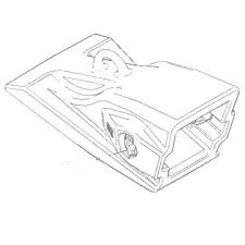 385-4813 Caterpillar 994390 A200 pikk nihkehammas