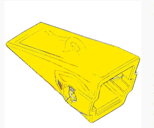 387-6869 Cat A200 Advansys 994 rataslaaduri kivisöeotsak