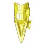 P025T PC220 PC250 PC270 Komatsu Kprime ühe tiigrihamba