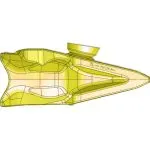 P120T P120TL KPRIME TIGER -hammaste punkt PC1200 PC1250 jaoks